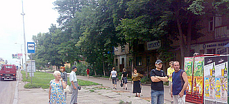 Исчезла остановка на 5-й больнице