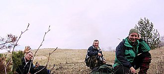 Три дня в украинской пустыне: «Дед Мороз» с зайцем на закуску и свежие волчьи следы на пути