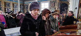 Город попрощался с афонскими иконами