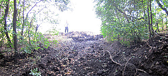 Клебан Бык обнесли противотанковыми рвами