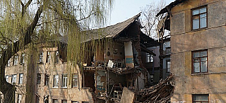 Дом № 178 на ул. Ильича таки не пригоден для жилья. Рухнул