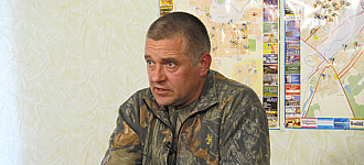 Комбат отправляется на фронт... политический и Народный