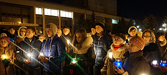 Молитва по Небесной сотне в Константиновке