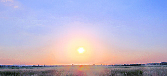 Закат на Новоселовке